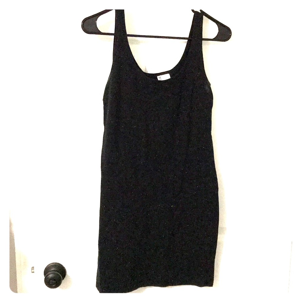 Speckled fitted dress